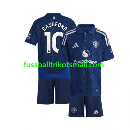 Fußballtrikots Manchester United Marcus Rashford 10 Kinder 2024-2025 Kurzarm Auswärts-trikot kaufen
